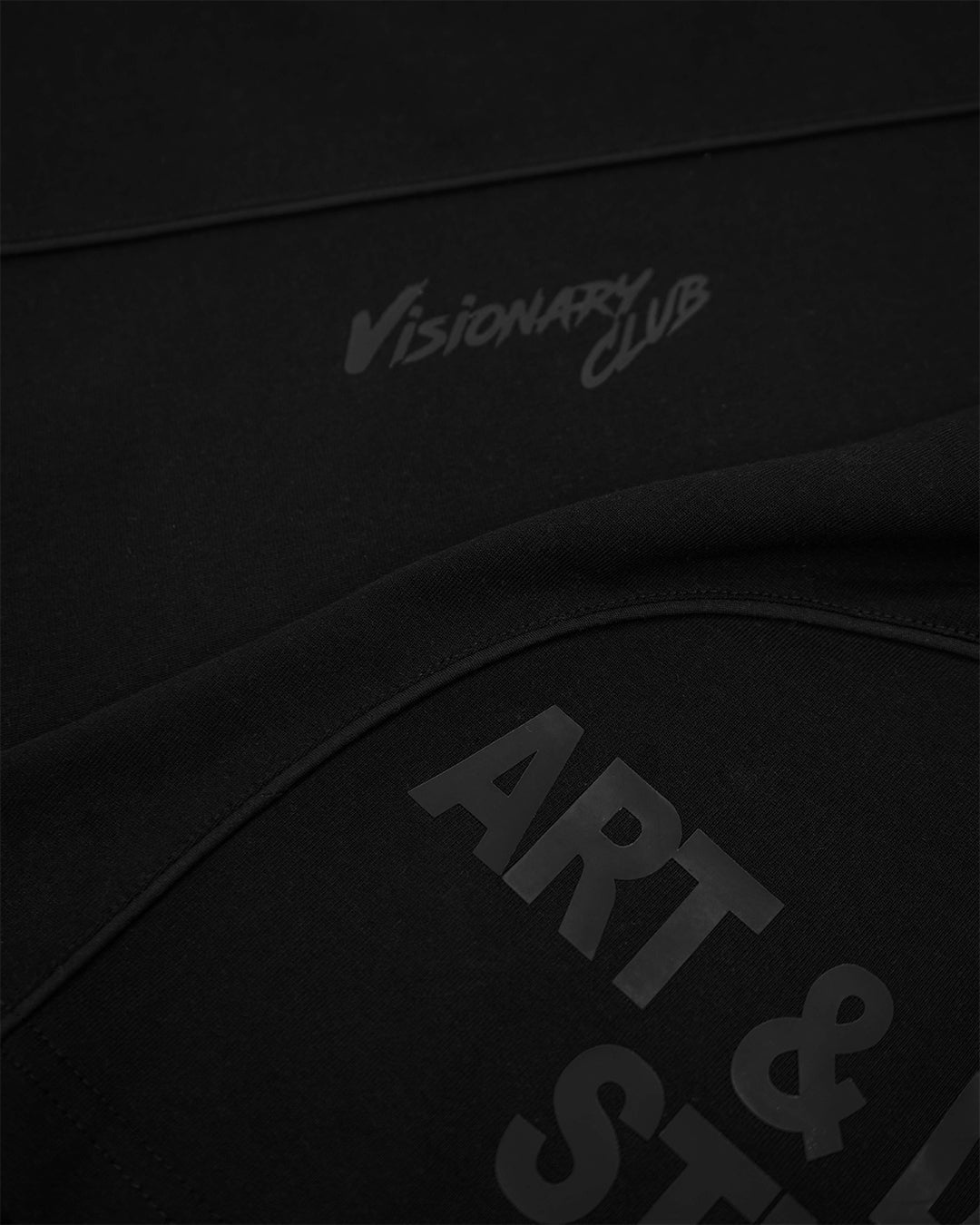VISIONARY STATEMENT BOXY TEE ( BLACK )