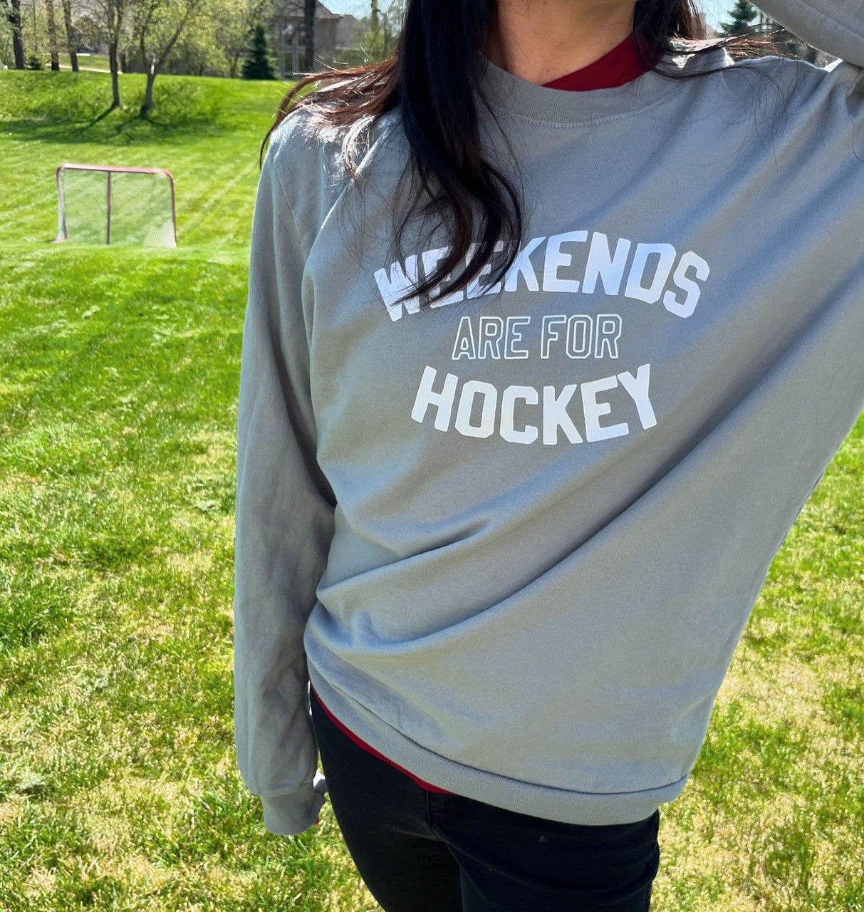 Weekends are for Hockey Sweatshirt