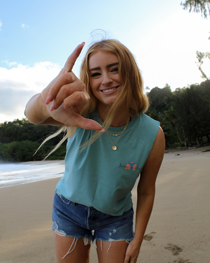 Koloa Whale Tail Muscle Tank