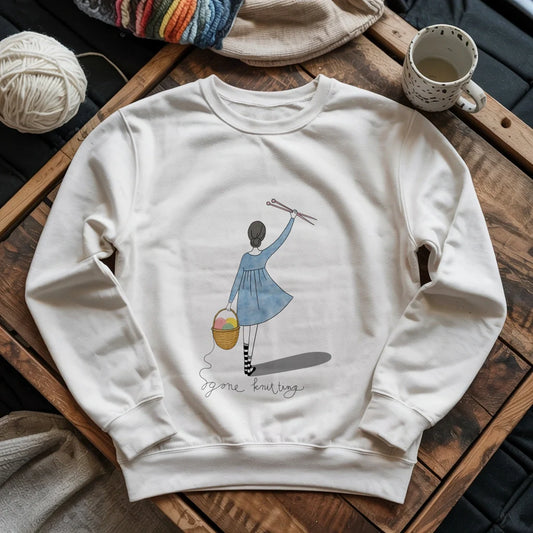 Gone Knitting Sweatshirt