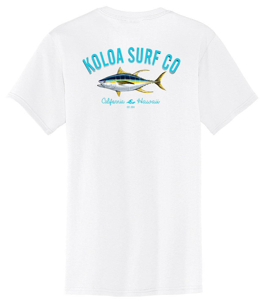Yellowfin Tuna Logo Heavyweight Pocket T-Shirt