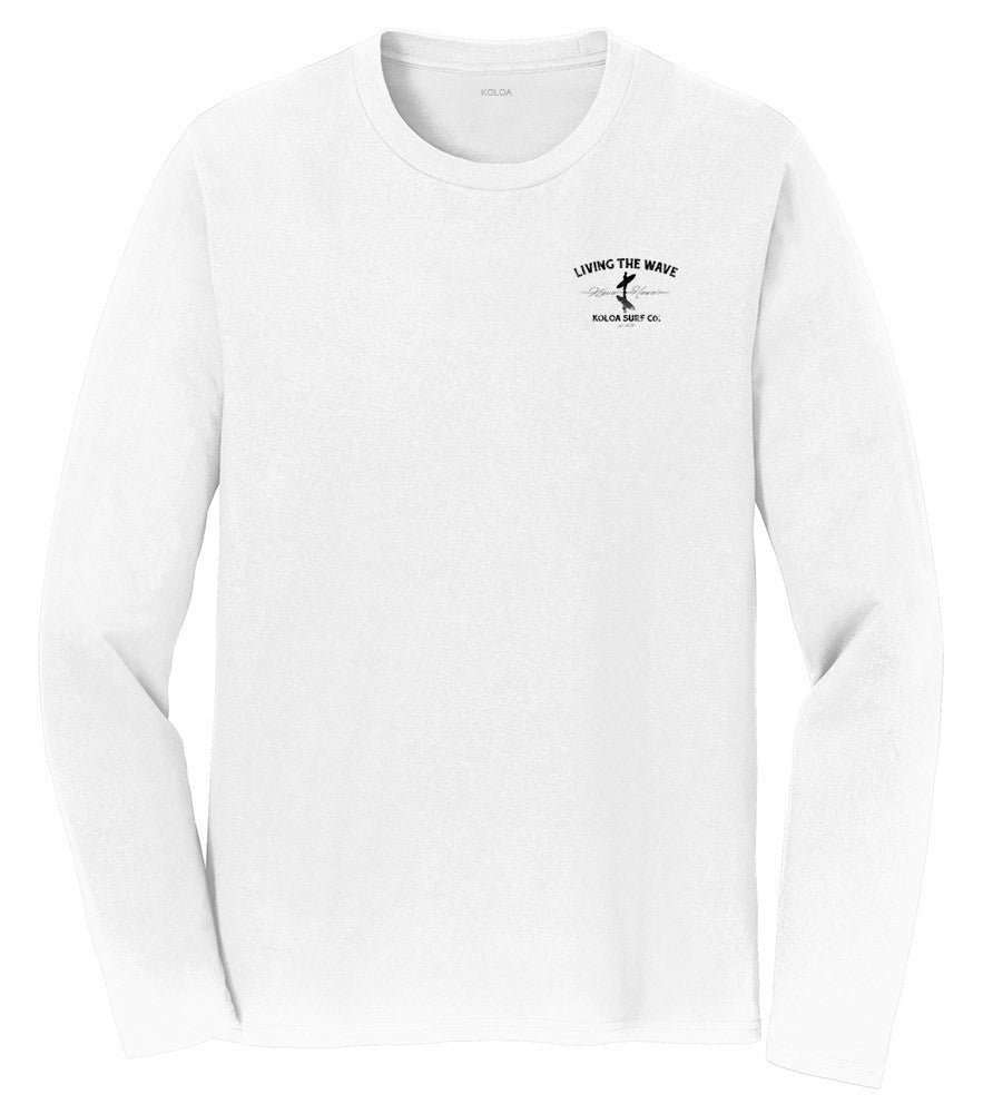Koloa Surfer on the Beach Long Sleeve Lightweight T-Shirts