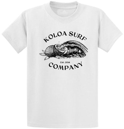 Koloa Splashing Waves Heavyweight T-Shirt
