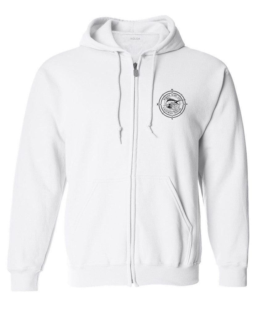 Koloa Black Marlin Full Zipper Hoodie