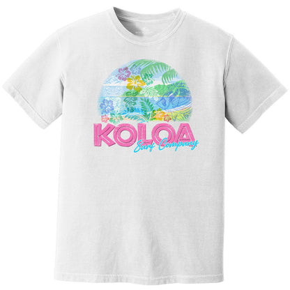 Koloa Print Pigment Dyed T-Shirt