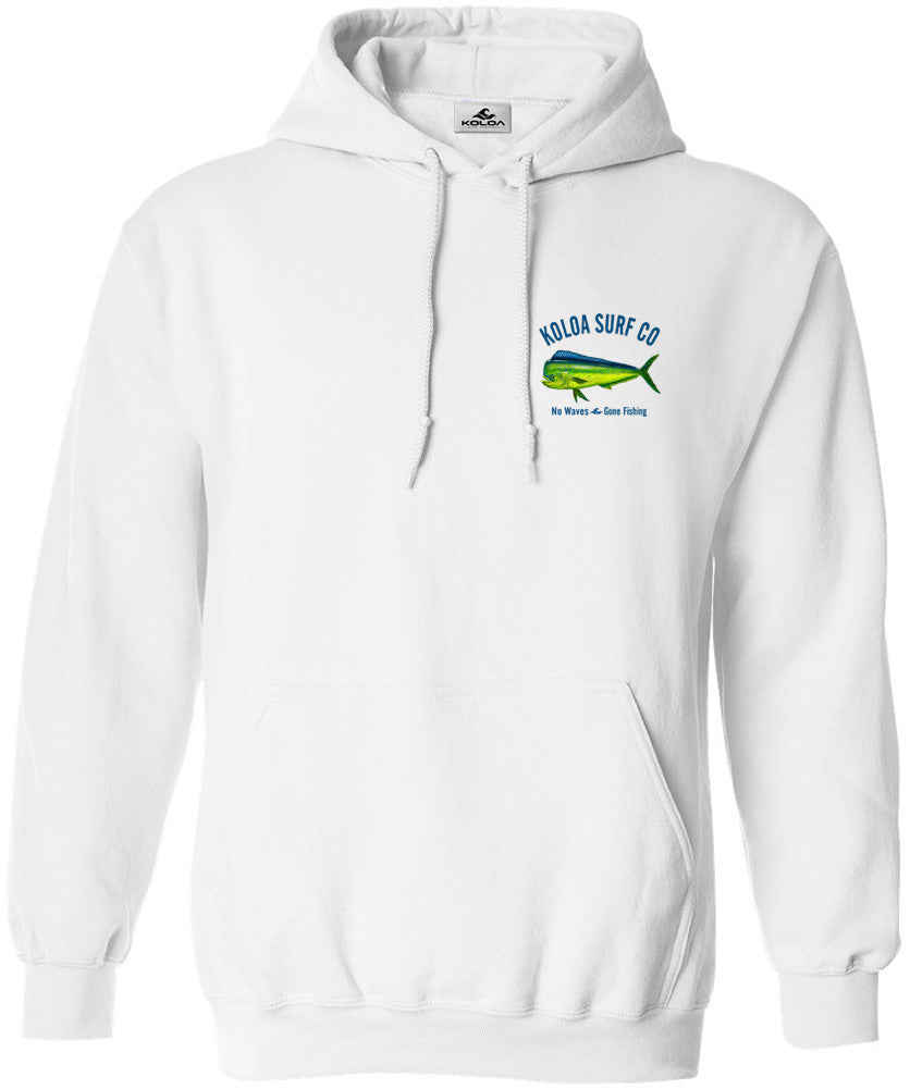 Koloa Mahi Mahi "No Waves Gone Fishing" Hoodie