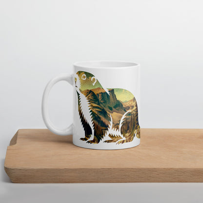 Rocky Mountain National Park Marmot Mug 11oz, 15oz, and 20oz, Mega Mug