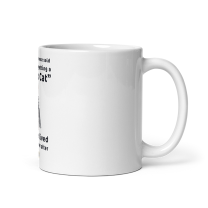 "FUCK IT - I'M GETTING A SPHYNX CAT" COFFEE MUG