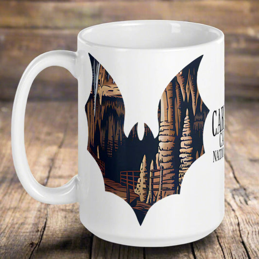 Carlsbad Caverns National Park Bat Mug 11oz, 15oz, 20oz