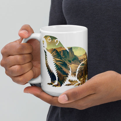 Rocky Mountain National Park Marmot Mug 11oz, 15oz, and 20oz, Mega Mug