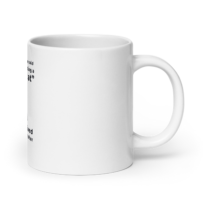 "FUCK IT - I'M GETTING A SPHYNX CAT" COFFEE MUG