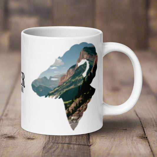 Glacier National Park Big Horned Sheep Mug 11oz, 15oz, 20oz