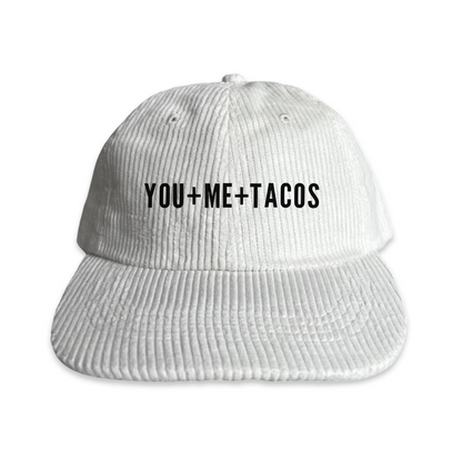 You + Me + Tacos Corduroy Cap