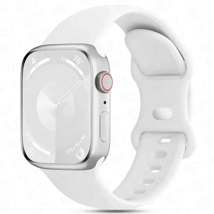Silicone Apple Watch Band Series 11/10/9/8/7/6/5/4/ SE / Ultra 1/2/3