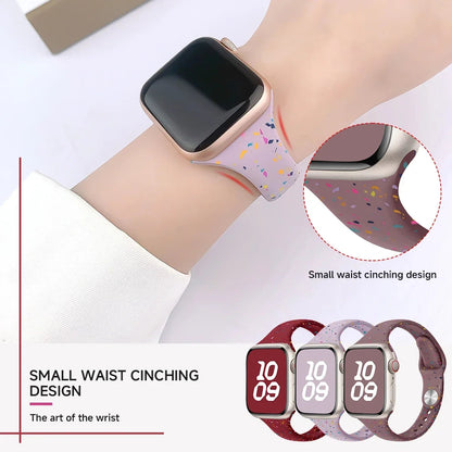 Slim Silicon Apple Watch Band-Strap