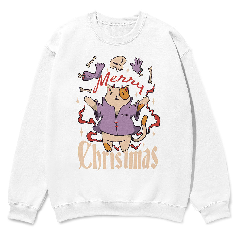 Cat Merry Christmas Sweatshirt