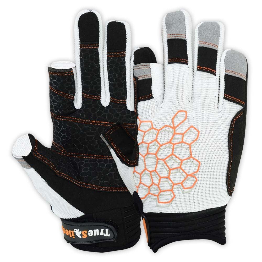 Sailing Gloves 2 Cut Fingers Unisex For Kayaking, Water Sports 8683