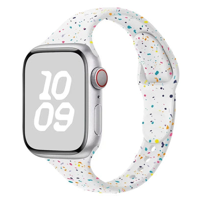 Slim Silicon Apple Watch Band-Strap