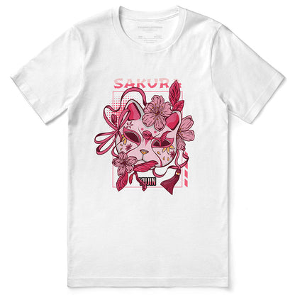 Sakura Cat T-Shirt