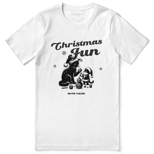 Christmas Fun Cat T-Shirt