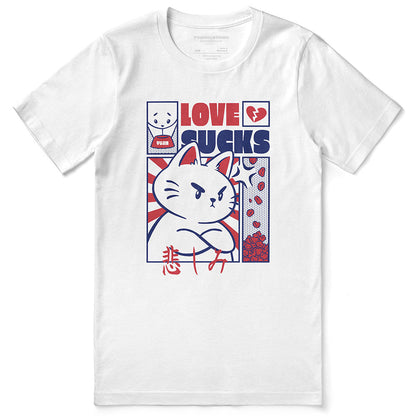 Love Sucks Cat T-Shirt