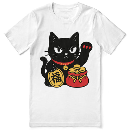 Black Cat Lucky T-Shirt