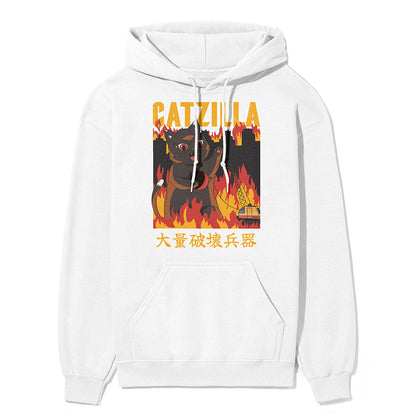 Catzilla City Cat Hoodie