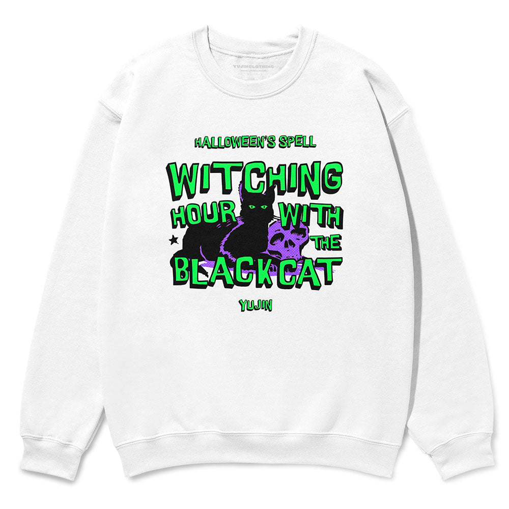 Black Cat Spell Sweatshirt