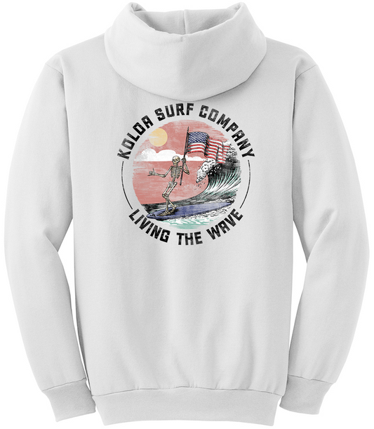 Koloa American Skeleton Hoodie