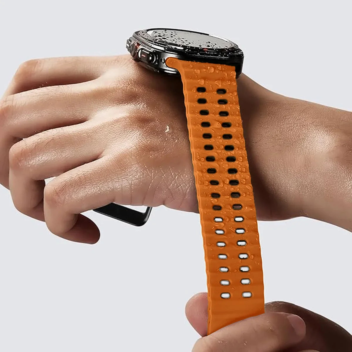 Silicone Samsung Galaxy Ultra Watch Band 47MM