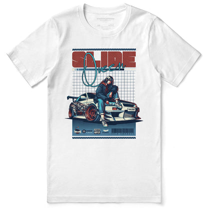 Slide Queen Car T-Shirt