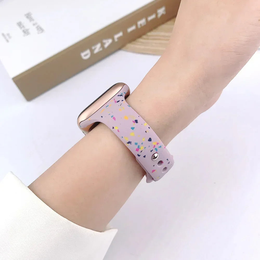 Slim Silicon Apple Watch Band-Strap