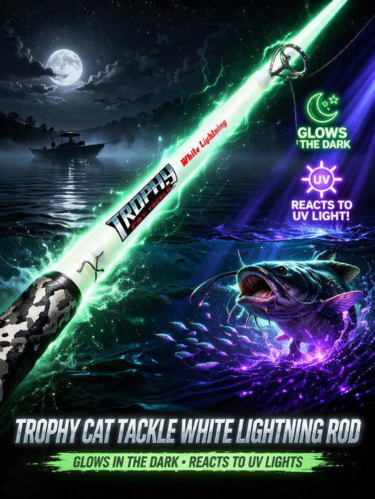 The White Lightning Catfish Rod - Spinning