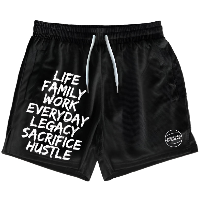 Basketball is Life - Shorts - Black