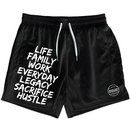 Basketball is Life - Shorts - Black