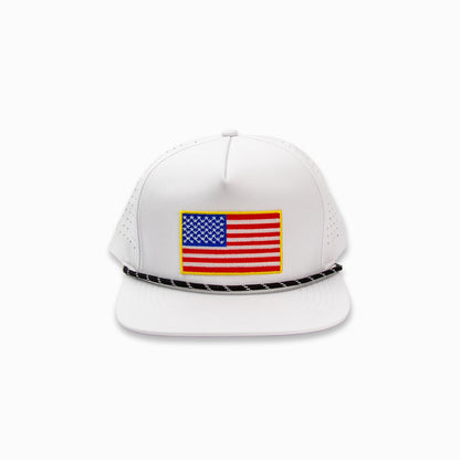USA Flag Rope Hat