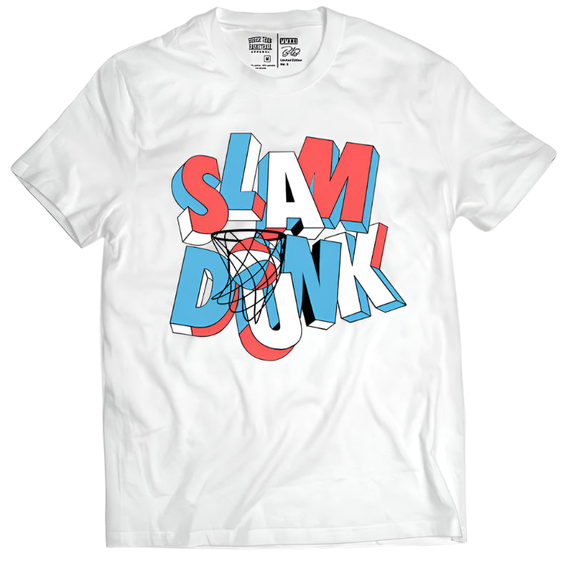 Slam Dunk - T-Shirt - White