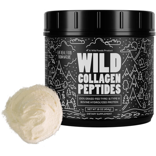 Wholesale case of 6 - Wild Collagen Peptides Powder, 16oz