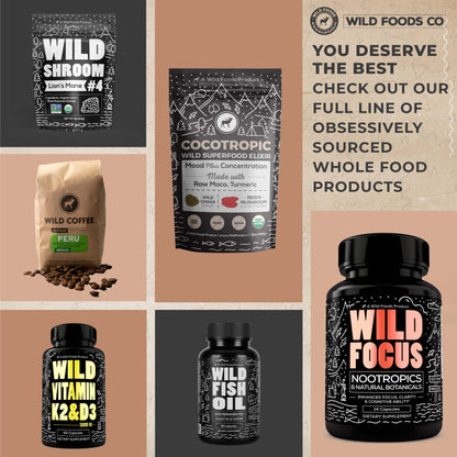 Wholesale Case of 12 - Wild Vitamin K2 & D3