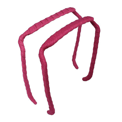 Deep Ruby Wrapped Headband