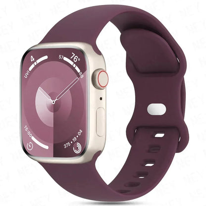 Silicone Apple Watch Band Series 11/10/9/8/7/6/5/4/ SE / Ultra 1/2/3