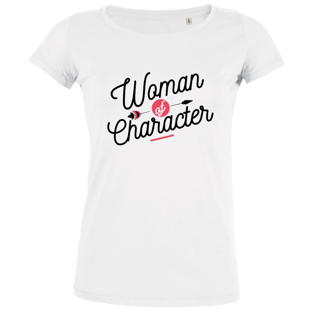 Woman Of Character Women's Organic Tee