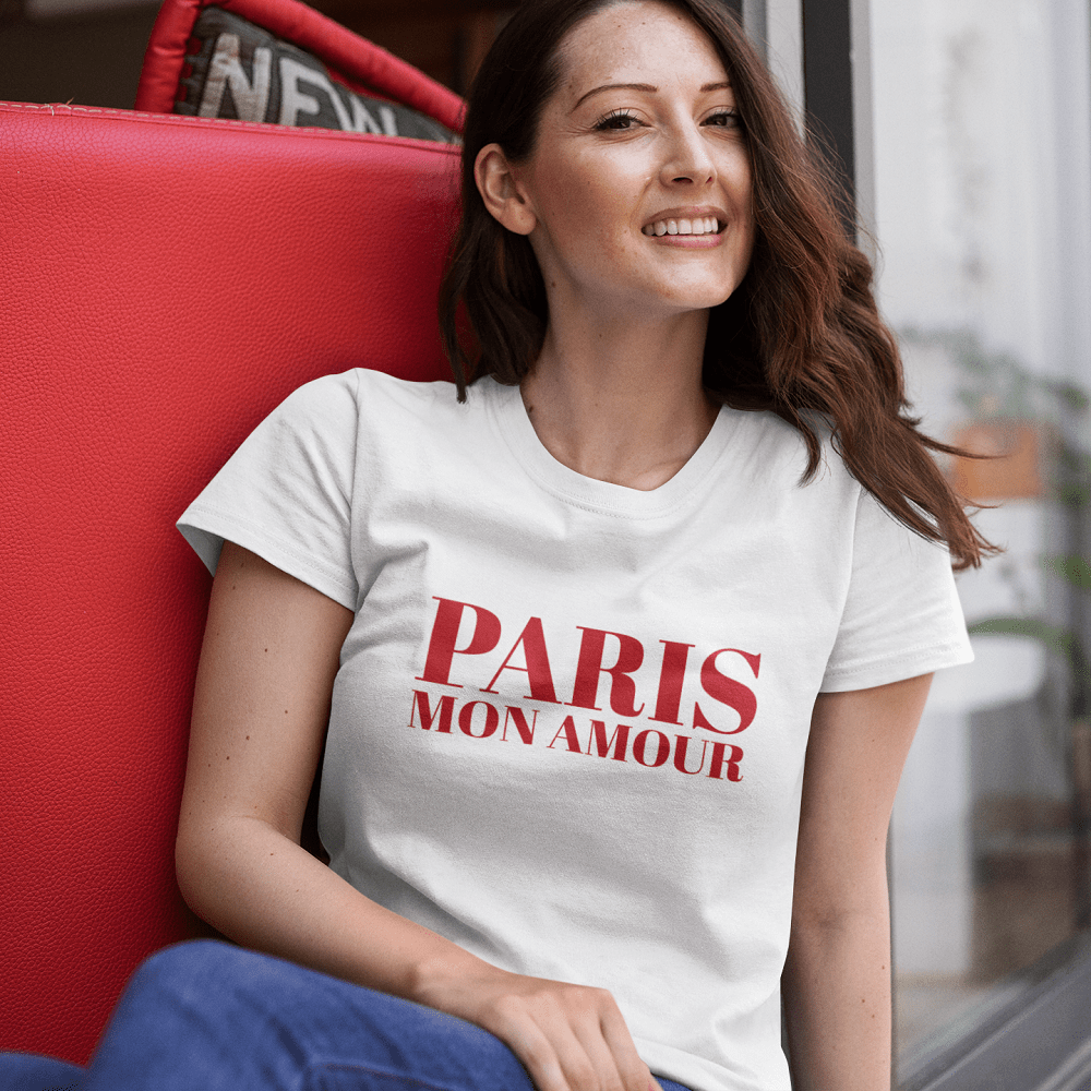 Paris Mon Amour Women's Organic Tee
