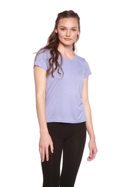 Women's 100% Bamboo Viscose Scoop Neck Short Sleeve T-Shirt