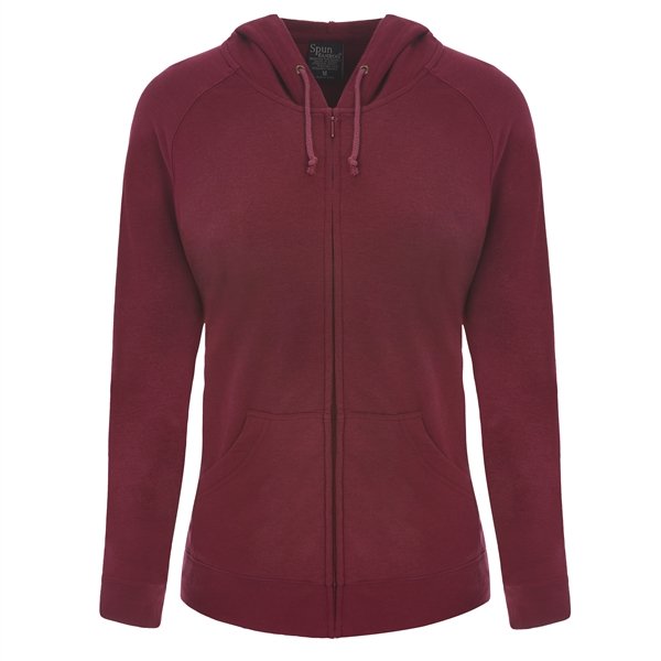 Women's Bamboo French Terry Zip Hooded Sweatshirt