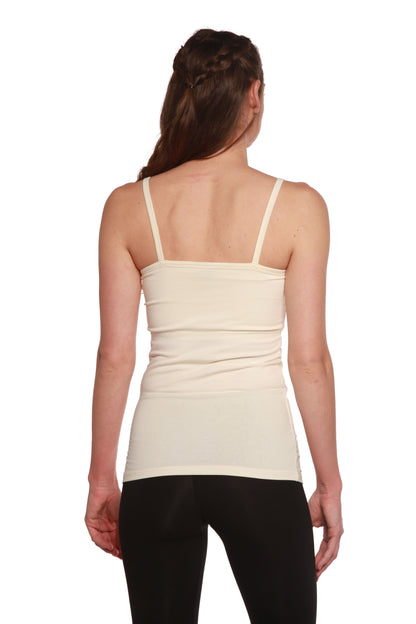 Clearance Women's Bamboo/Cotton Camisole with Shelf Bra