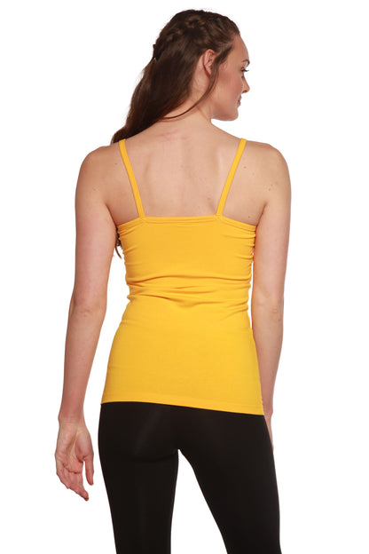 Clearance Women's Bamboo/Cotton Camisole with Shelf Bra