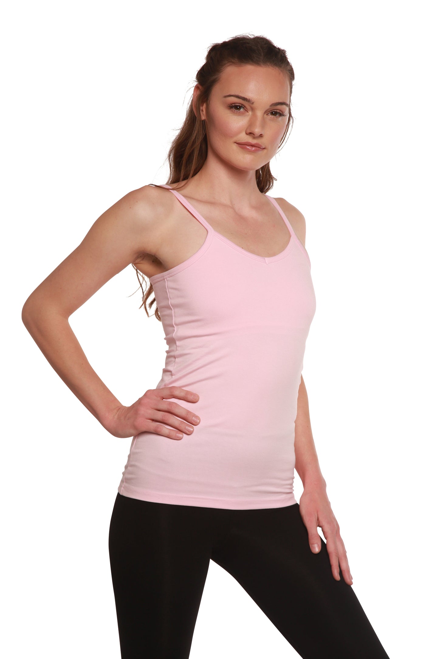 Clearance Women's Bamboo/Cotton Camisole with Shelf Bra