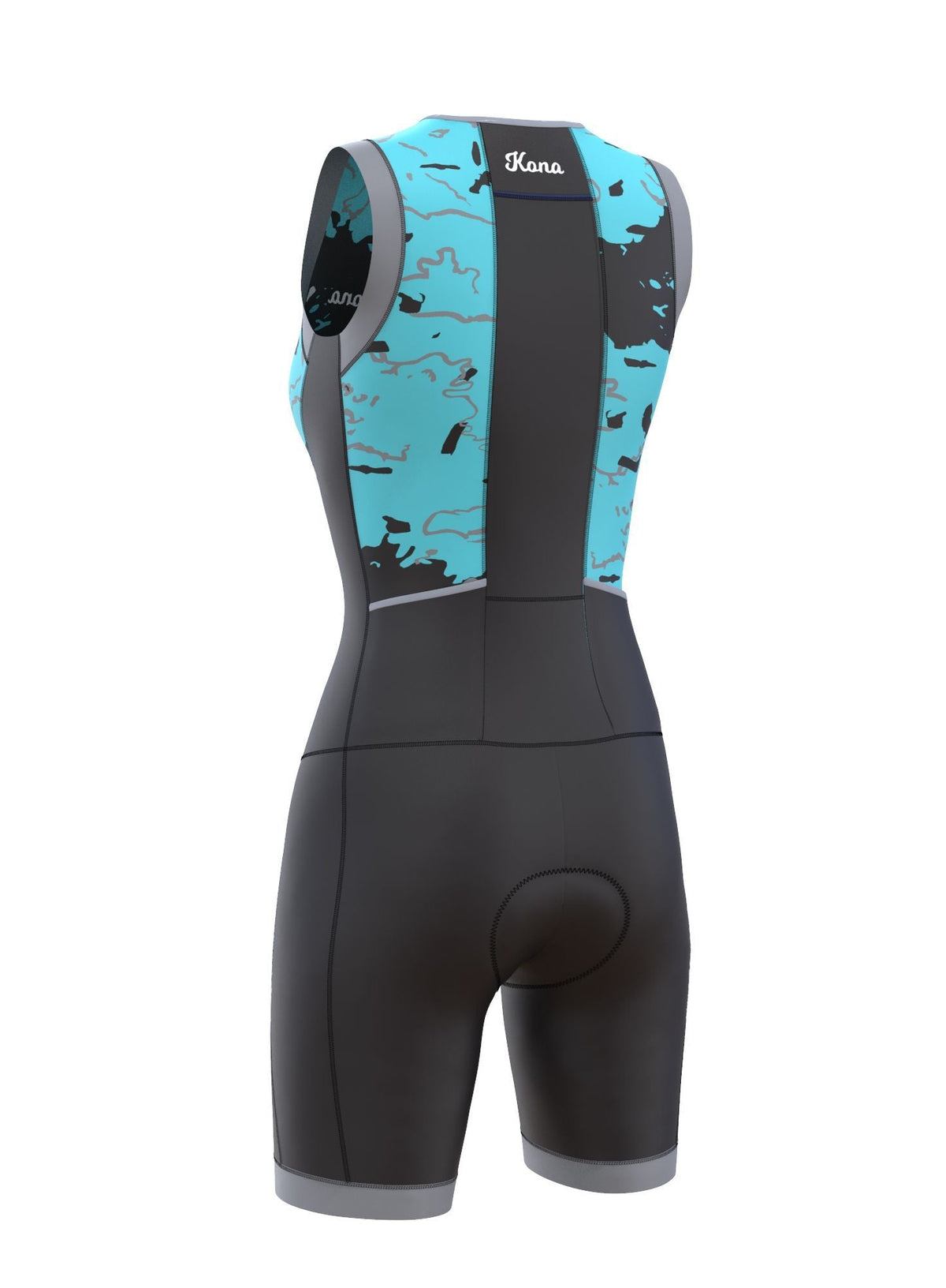Women’s Kona Assault Triathlon Race Suit — Sleeveless Performance Tri Suit