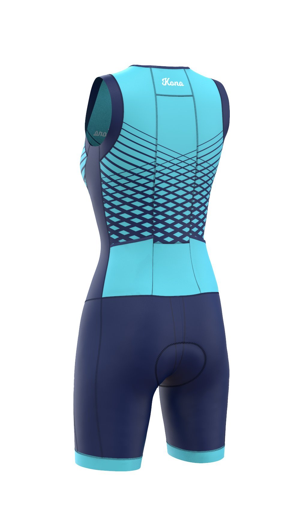 Women’s Team Kona Triathlon Race Suit — Sleeveless Performance Tri Suit
